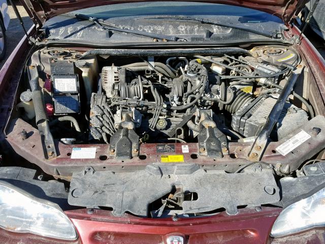 2G1WX12K2Y9347320 - 2000 CHEVROLET MONTE CARL MAROON photo 7