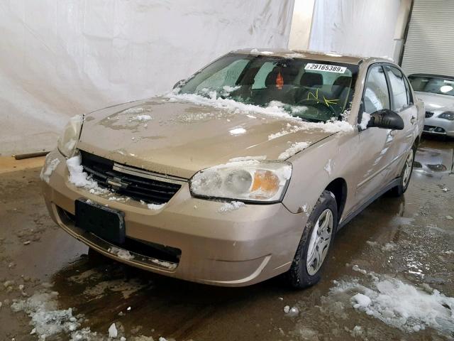 1G1ZS58F78F121570 - 2008 CHEVROLET MALIBU LS GOLD photo 2