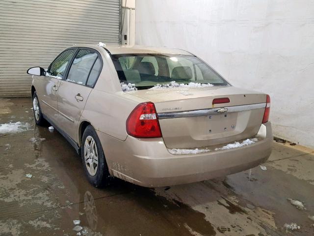 1G1ZS58F78F121570 - 2008 CHEVROLET MALIBU LS GOLD photo 3