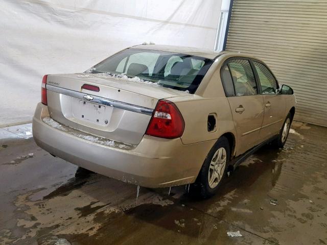 1G1ZS58F78F121570 - 2008 CHEVROLET MALIBU LS GOLD photo 4