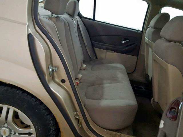 1G1ZS58F78F121570 - 2008 CHEVROLET MALIBU LS GOLD photo 6