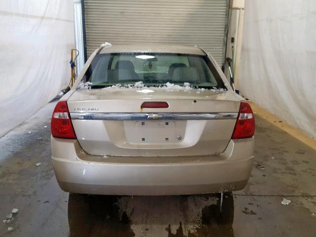 1G1ZS58F78F121570 - 2008 CHEVROLET MALIBU LS GOLD photo 9