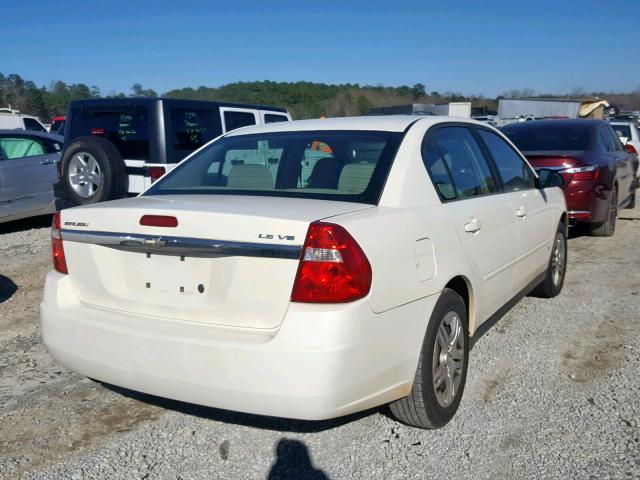 1G1ZS57N67F297193 - 2007 CHEVROLET MALIBU LS WHITE photo 4
