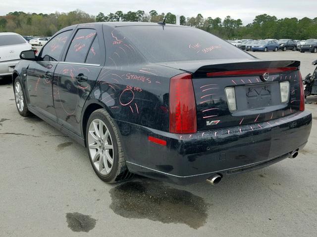 1G6DX67D960176033 - 2006 CADILLAC STS-V BLACK photo 3