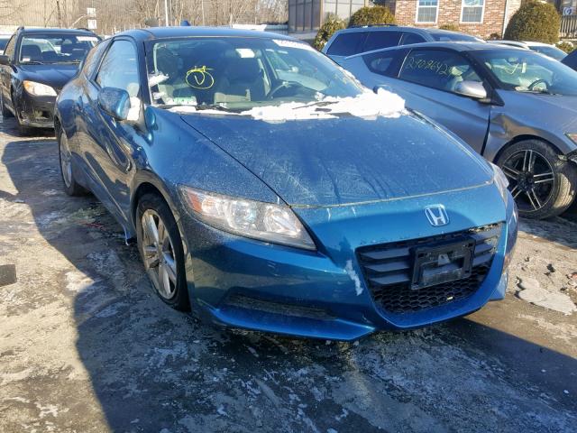 JHMZF1C46CS000537 - 2012 HONDA CR-Z BLUE photo 1