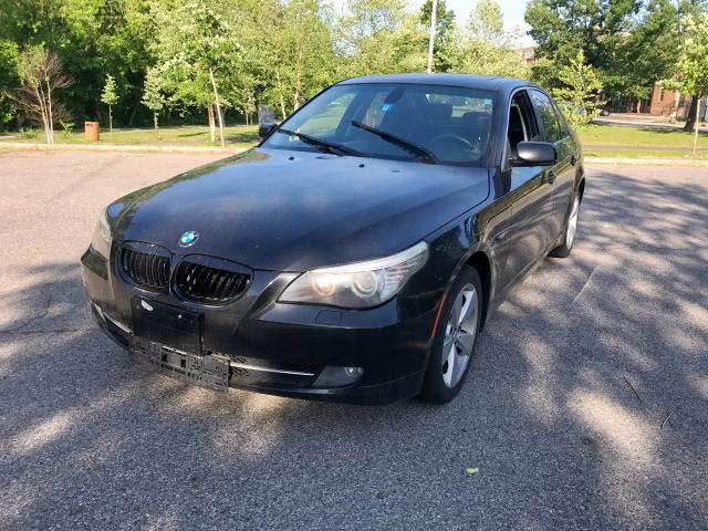 WBANV13598CZ56251 - 2008 BMW 528 XI BLACK photo 2