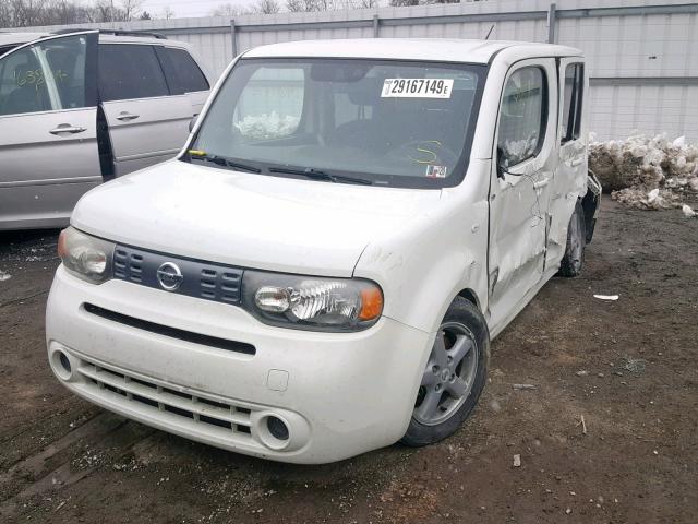 JN6AZ28R19T000008 - 2009 NISSAN CUBE BASE WHITE photo 2