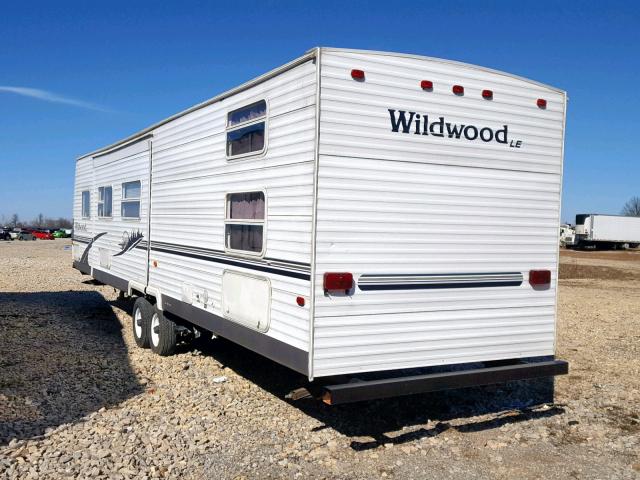 4X4TWDN205A235314 - 2005 WILD TRAILER WHITE photo 3