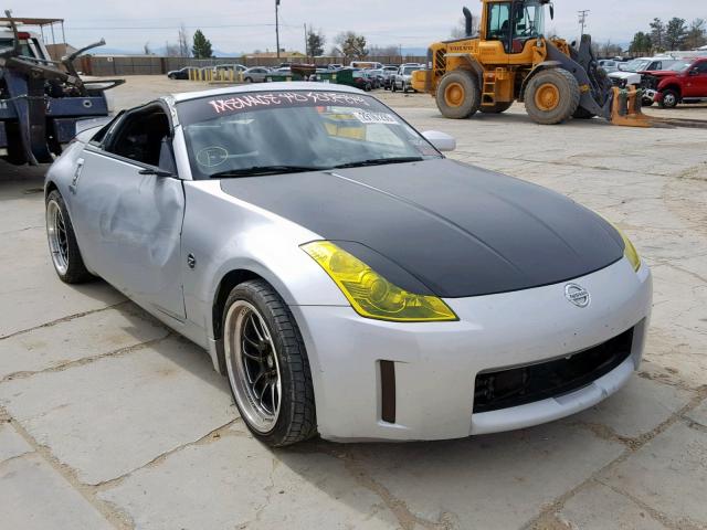 JN1AZ34D76M307498 - 2006 NISSAN 350Z COUPE SILVER photo 1