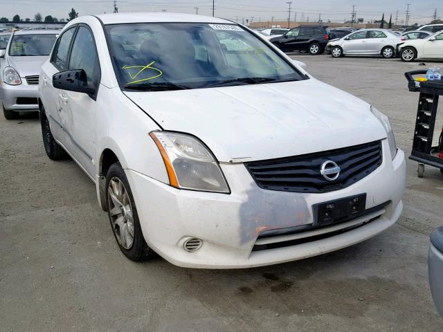 3N1AB6AP0BL704317 - 2011 NISSAN SENTRA 2.0 WHITE photo 1