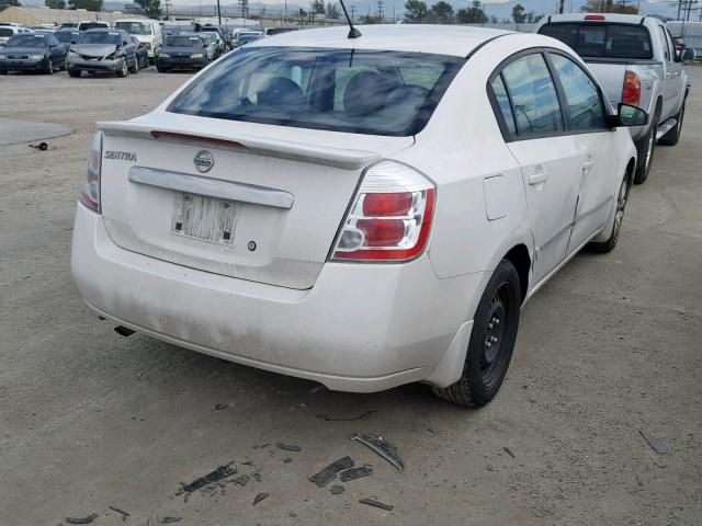 3N1AB6AP0BL704317 - 2011 NISSAN SENTRA 2.0 WHITE photo 4