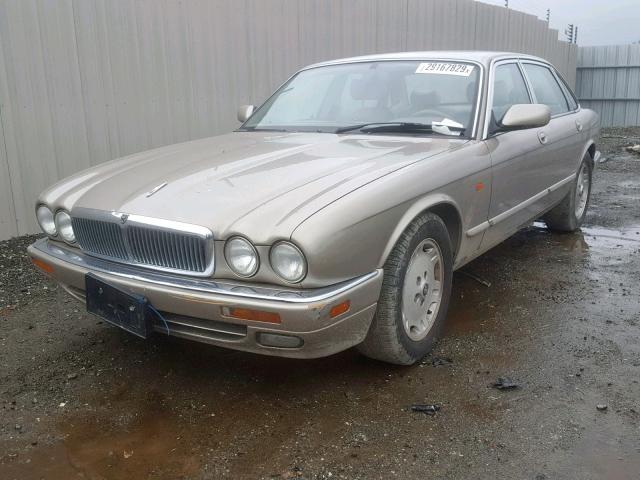 SAJHX1742TC763641 - 1996 JAGUAR XJ6 BEIGE photo 2