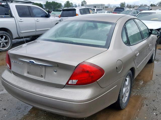 1FAFP55U93G232242 - 2003 FORD TAURUS SES BROWN photo 4