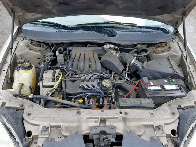 1FAFP55U93G232242 - 2003 FORD TAURUS SES BROWN photo 7