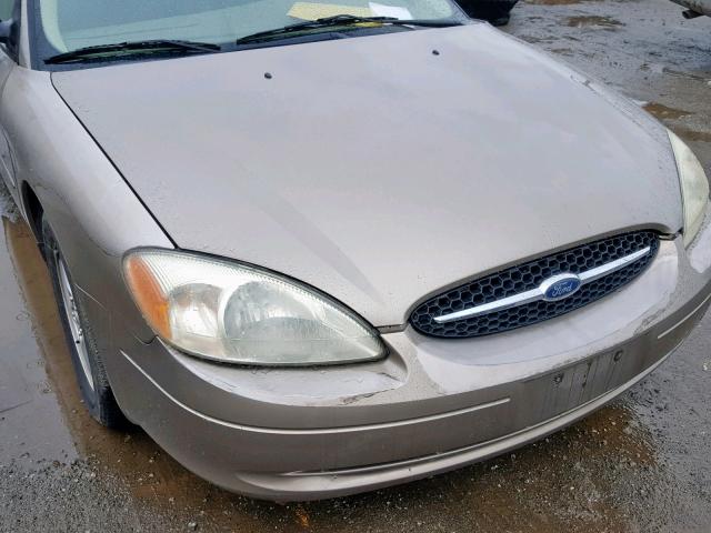 1FAFP55U93G232242 - 2003 FORD TAURUS SES BROWN photo 9