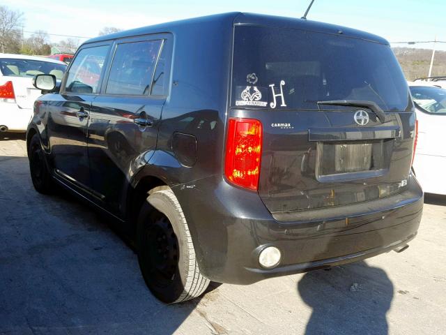 JTLKE50E391077931 - 2009 TOYOTA SCION XB 黑色 照片 3