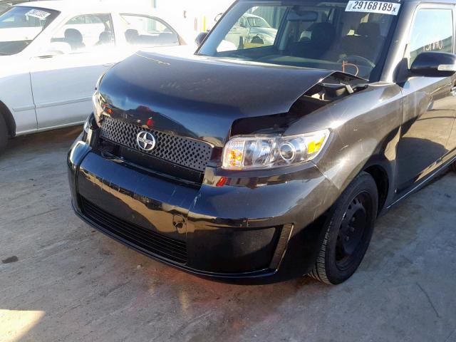 JTLKE50E391077931 - 2009 TOYOTA SCION XB 黑色 照片 9