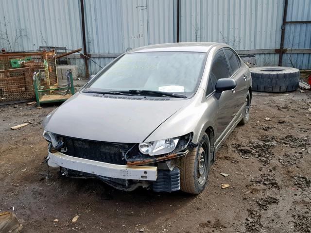 2HGFA16356H006011 - 2006 HONDA CIVIC DX V CHARCOAL photo 2