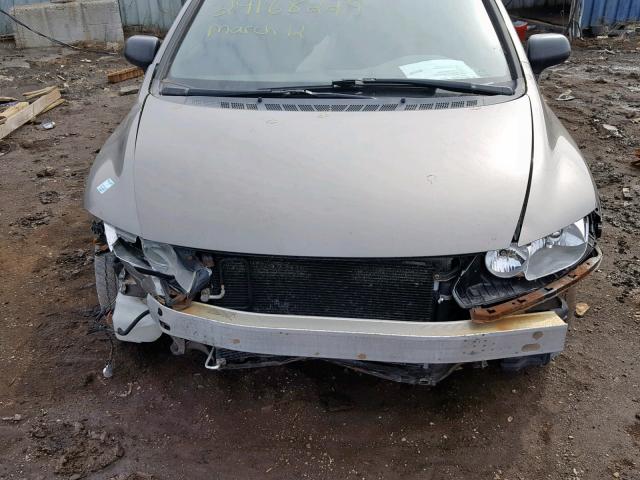 2HGFA16356H006011 - 2006 HONDA CIVIC DX V CHARCOAL photo 7