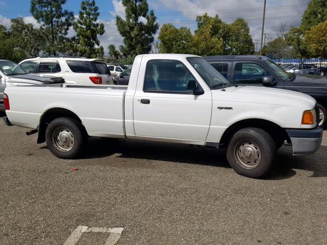 1FTYR10UX4PB30351 - 2004 FORD RANGER WHITE photo 9