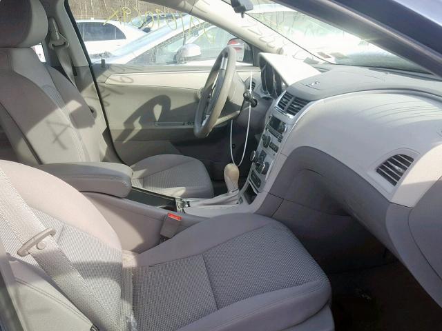 1G1ZB5EB4A4133503 - 2010 CHEVROLET MALIBU LS BLUE photo 5