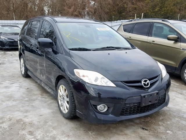 JM1CR2W38A0370212 - 2010 MAZDA 5 BLACK photo 1