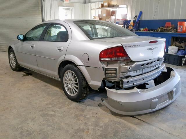 1C3EL56R96N112733 - 2006 CHRYSLER SEBRING TO SILVER photo 3