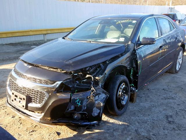 1G11D5SL0FF103110 - 2015 CHEVROLET MALIBU 2LT BLACK photo 2