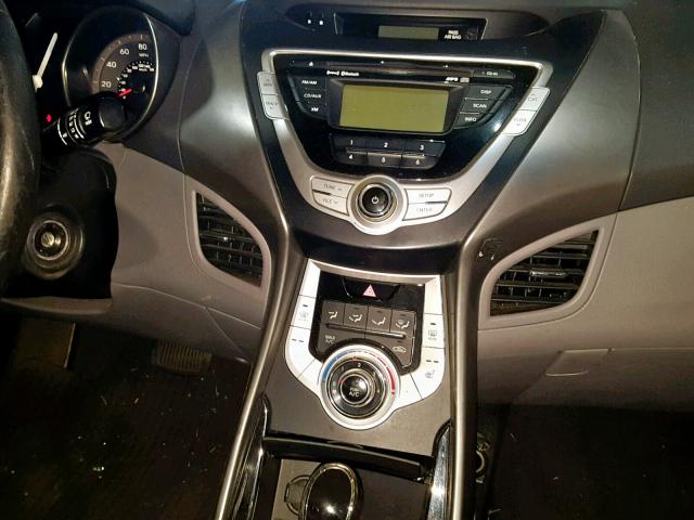 5NPDH4AE2CH087712 - 2012 HYUNDAI ELANTRA GL SILVER photo 9