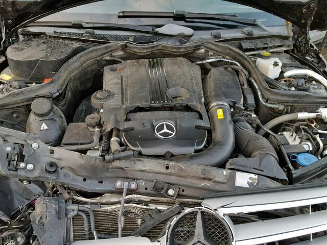 WDDGF4HB9DA851634 - 2013 MERCEDES-BENZ C 250 BLACK photo 7