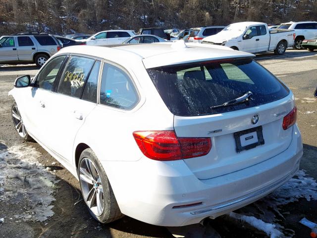 WBA8J1C58GK710742 - 2016 BMW 328 D WHITE photo 3