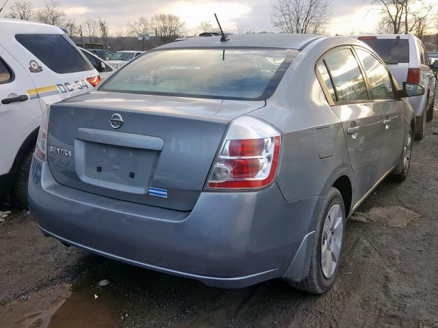 3N1AB61E08L634471 - 2008 NISSAN SENTRA 2.0 GRAY photo 4