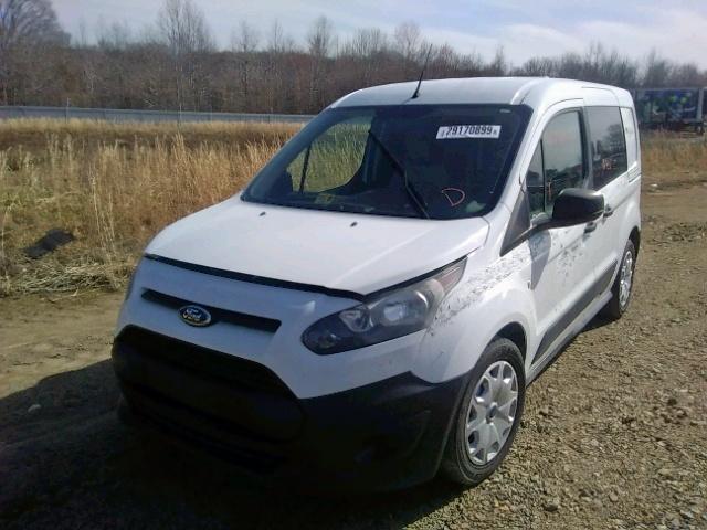 NM0LS6E77E1161041 - 2014 FORD TRANSIT CO WHITE photo 2