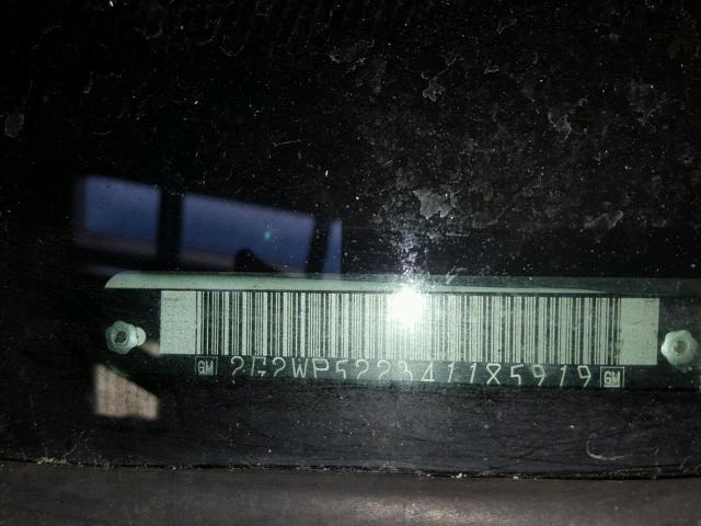 2G2WP522341185919 - 2004 PONTIAC GRAND PRIX WHITE photo 10