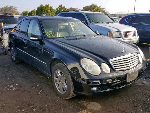 WDBUF65J75A620249 - 2005 MERCEDES-BENZ E 320 BLACK photo 1