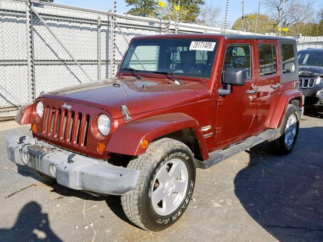 1J4GB59127L157016 - 2007 JEEP WRANGLER S Շագանակագույն լուսանկար 2