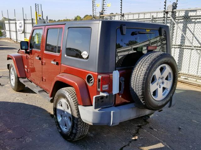 1J4GB59127L157016 - 2007 JEEP WRANGLER S Շագանակագույն լուսանկար 3