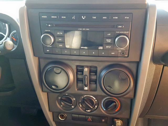 1J4GB59127L157016 - 2007 JEEP WRANGLER S Շագանակագույն լուսանկար 9