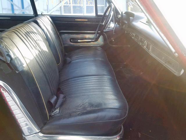 3E63X189461 - 1963 FORD GALAXIE RED photo 5