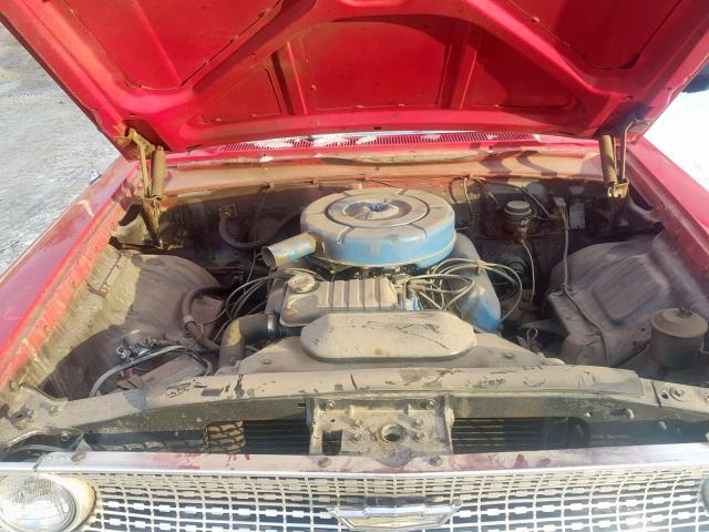 3E63X189461 - 1963 FORD GALAXIE RED photo 7