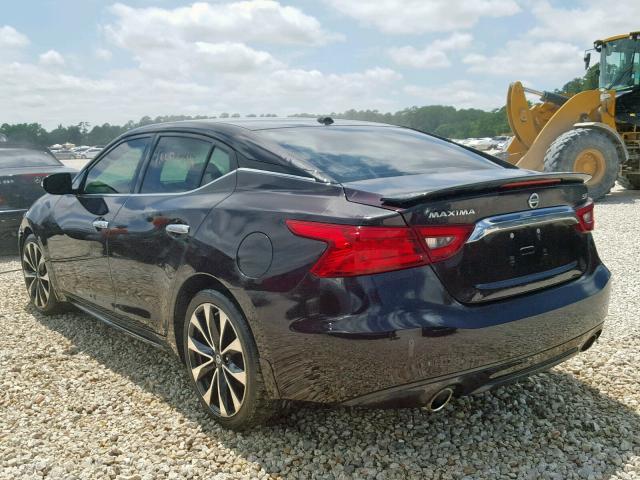 1N4AA6AP5GC406872 - 2016 NISSAN MAXIMA 3.5 BLACK photo 3