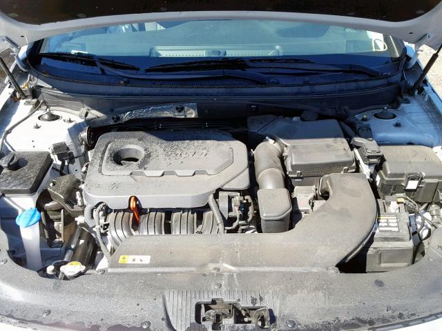 5NPE34AF3GH317503 - 2016 HYUNDAI SONATA SPO SILVER photo 7