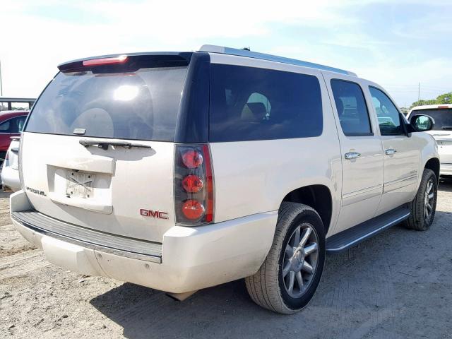 1GKS1MEF9DR105930 - 2013 GMC YUKON XL D WHITE photo 4