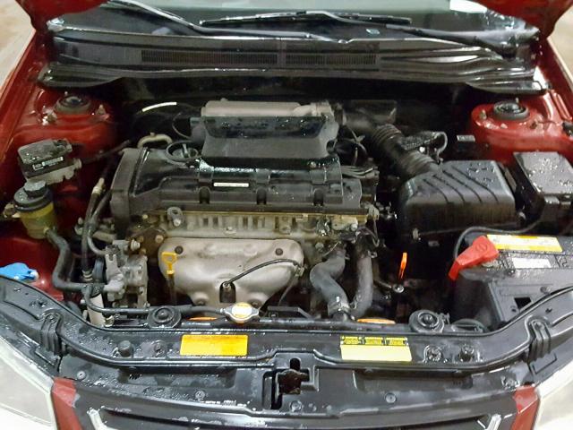 KNAFE121985576463 - 2008 KIA SPECTRA EX RED photo 7