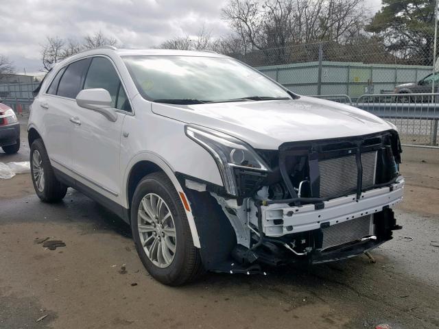 1GYKNDRS0KZ143061 - 2019 CADILLAC XT5 LUXURY WHITE photo 1