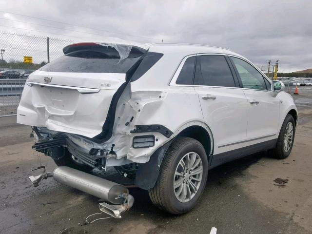 1GYKNDRS0KZ143061 - 2019 CADILLAC XT5 LUXURY WHITE photo 4