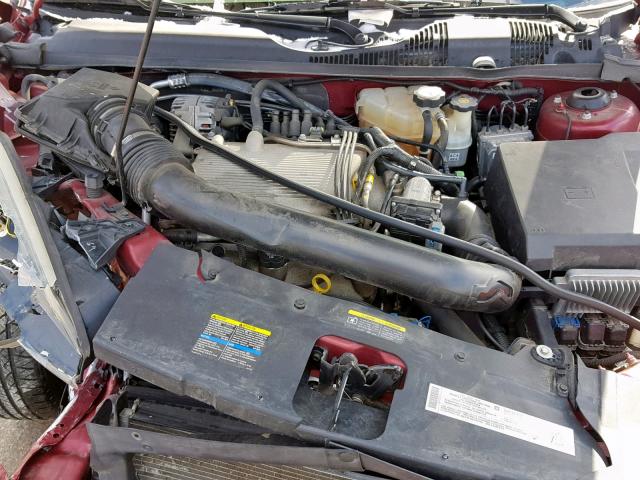 1G1ZT54894F227033 - 2004 CHEVROLET MALIBU LS MAROON photo 7