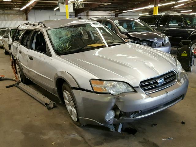 4S4BP61C676307675 - 2007 SUBARU LEGACY OUT GRAY photo 1