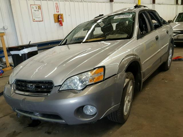 4S4BP61C676307675 - 2007 SUBARU LEGACY OUT GRAY photo 2