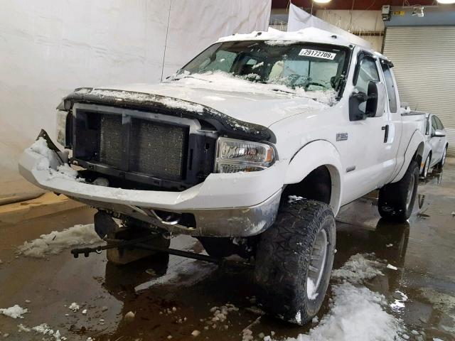 1FTWX31P36EC88952 - 2006 FORD F350 SRW S WHITE photo 2